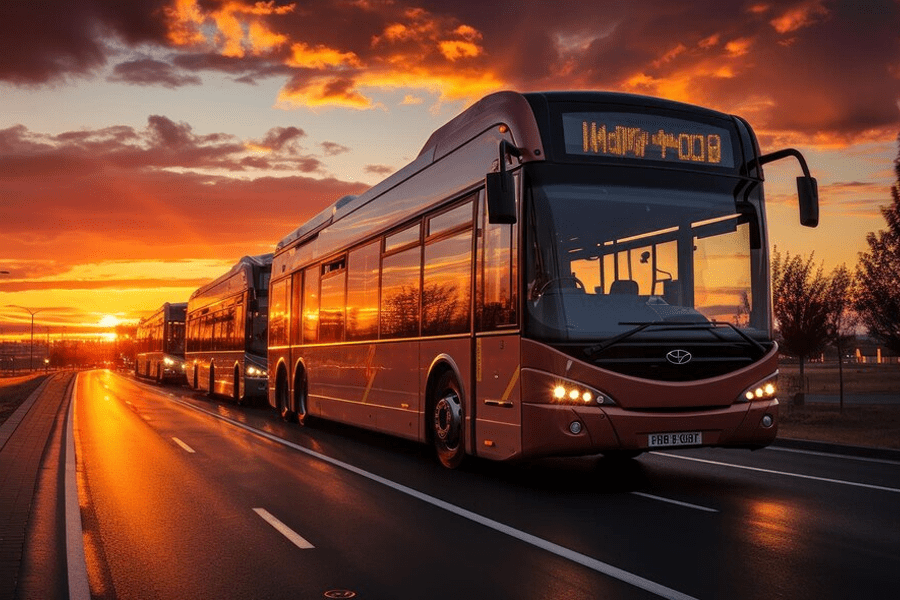 Luxury Charter Coach Bus