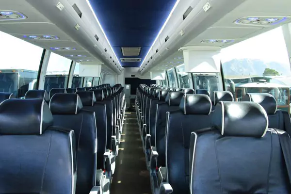 luxury bus interior