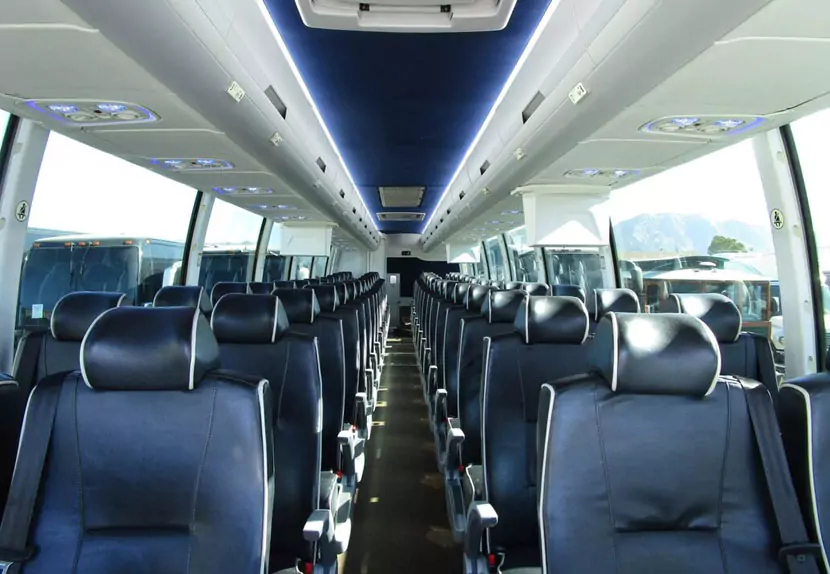 luxury bus interior