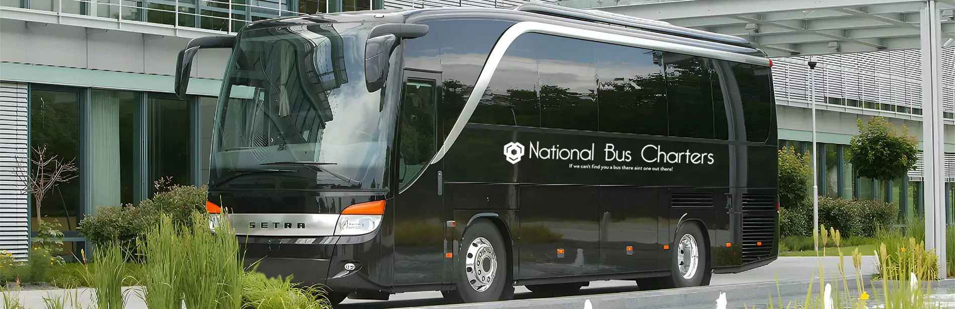 luxury bus banner