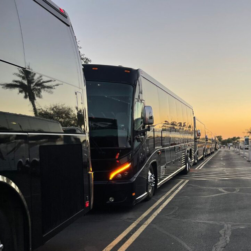 Bus charter rental